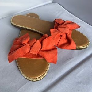 Peach Sandals Size 10